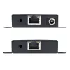 StarTech.com extender HDMI 4K su cavo Ethernet CAT6/CAT5, extender video 4K 30Hz o 1080p 60Hz, HDMI su cavo Ethernet, kit trasmettitore e ricevitore HDMI, telecomando IR