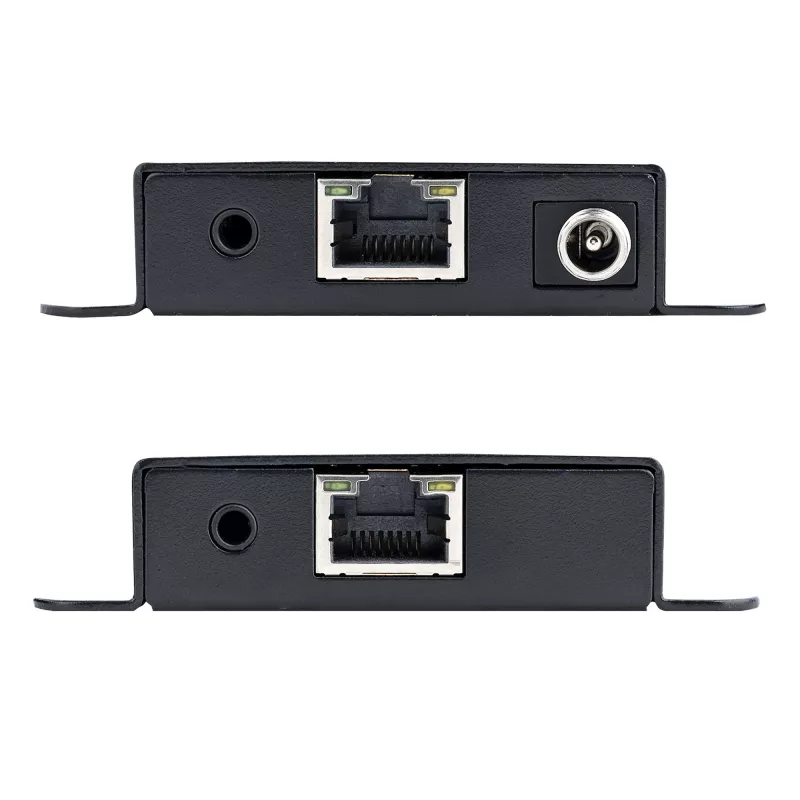 StarTech.com extender HDMI 4K su cavo Ethernet CAT6/CAT5, extender video 4K 30Hz o 1080p 60Hz, HDMI su cavo Ethernet, kit trasmettitore e ricevitore HDMI, telecomando IR
