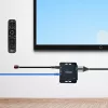 StarTech.com extender HDMI 4K su cavo Ethernet CAT6/CAT5, extender video 4K 30Hz o 1080p 60Hz, HDMI su cavo Ethernet, kit trasmettitore e ricevitore HDMI, telecomando IR