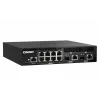 QNAP QSW-M2108R-2C switch L2 gestito, 8 x 2,5GbE + 2 x 10GbE SFP+/RJ-45 combo, mezza larghezza, montabile a rack