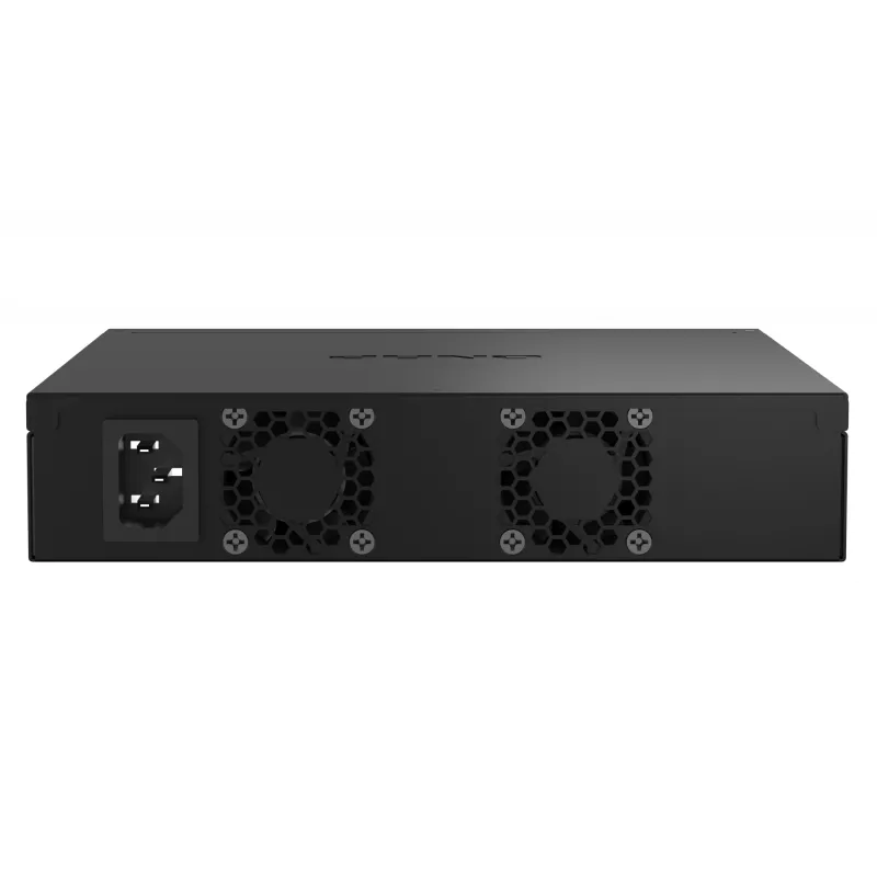 QNAP QSW-M2108R-2C switch L2 gestito, 8 x 2,5GbE + 2 x 10GbE SFP+/RJ-45 combo, mezza larghezza, montabile a rack