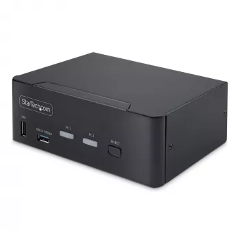 StarTech.com P2CDD143-KVM-SWITCH switch KVM nero