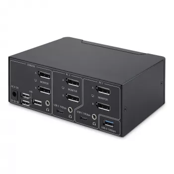 StarTech.com P2CDD143-KVM-SWITCH switch KVM nero