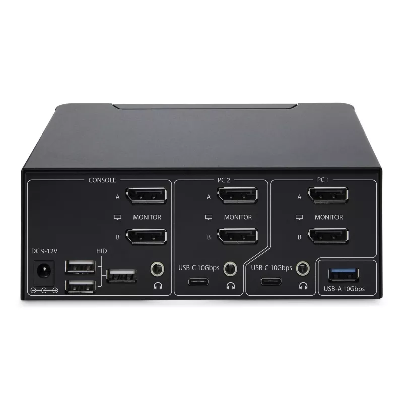 StarTech.com P2CDD143-KVM-SWITCH switch KVM nero