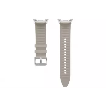 Cinturino ibrido per Samsung Galaxy Watch8, modello ET-SLL50LJEGEU, tortora, S/M/L