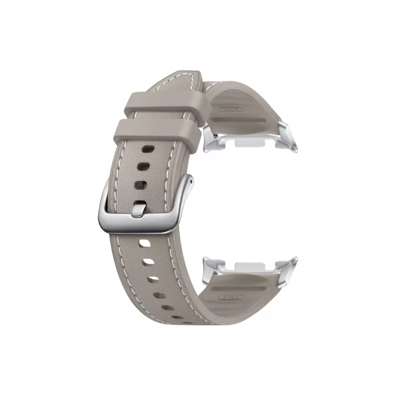 Cinturino ibrido per Samsung Galaxy Watch8, modello ET-SLL50LJEGEU, tortora, S/M/L