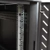 StarTech.com armadio rack 12U a 4 montanti, armadio dati 19 inch con chiusura per apparecchiature informatiche/AV/IT, rack per ufficio/rete domestica con ruote e guide di montaggio regolabili