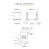 StarTech.com armadio rack 12U a 4 montanti, armadio dati 19 inch con chiusura per apparecchiature informatiche/AV/IT, rack per ufficio/rete domestica con ruote e guide di montaggio regolabili