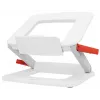 Leitz Ergo 64240001 supporto regolabile multi-angolo per laptop, pieghevole, 13-15 pollici (33-38,1 cm), bianco