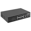 Intellinet Switch Gigabit Ethernet PoE+ 8 porte 120W 2 porte uplink