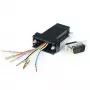 StarTech.com Adattatore modulare DB9 a RJ45 – M/F, DB-9, RJ-45, Nero