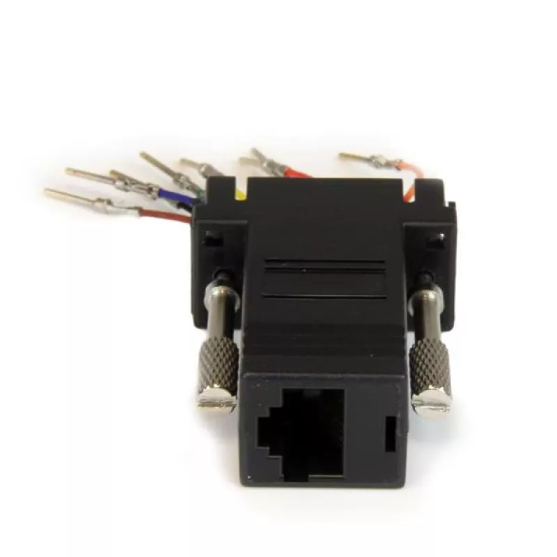 StarTech.com Adattatore modulare DB9 a RJ45 – M/F, DB-9, RJ-45, Nero
