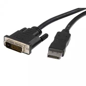 StarTech.com DP2DVIMM10 cavo adattatore DisplayPort-DVI-D da 3 m (10 ft), maschio/maschio, passivo, 1920x1200 / 1080p, nero