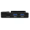 StarTech.com Hub combinato USB 3.0 / USB 2.0 a 6 porte con porta di ricarica 2A – 2x USB 3.0 e 4x USB 2.0