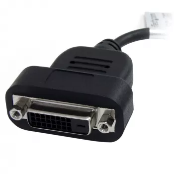 StarTech.com Adattatore DisplayPort-DVI – Adattatore/convertitore video attivo DisplayPort-DVI-D 1080p – Dongle adattatore cavo DP 1.2-DVI monitor – Adattatore DP-DVI – Connettore maschio DP con blocco