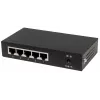Intellinet Switch Gigabit Ethernet PoE+ a 5 porte, 4 porte PSE, conforme IEEE 802.3at/af Power over Ethernet (PoE+/PoE), 60 W, desktop