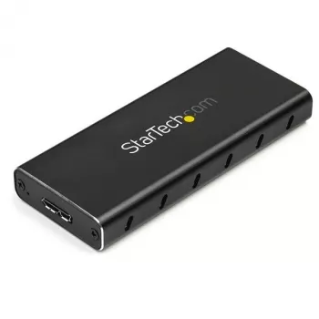 StarTech.com Case per SSD M.2 per SSD M.2 SATA - USB 3.1 (10 Gbit/s) con cavo USB-C