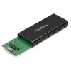 StarTech.com Case per SSD M.2 per SSD M.2 SATA - USB 3.1 (10 Gbit/s) con cavo USB-C