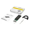 StarTech.com Case per SSD M.2 per SSD M.2 SATA - USB 3.1 (10 Gbit/s) con cavo USB-C
