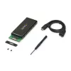 StarTech.com Case per SSD M.2 per SSD M.2 SATA - USB 3.1 (10 Gbit/s) con cavo USB-C