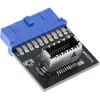 InLine Adattatore interno USB 3.0 a USB 3.1 frontale Key-A