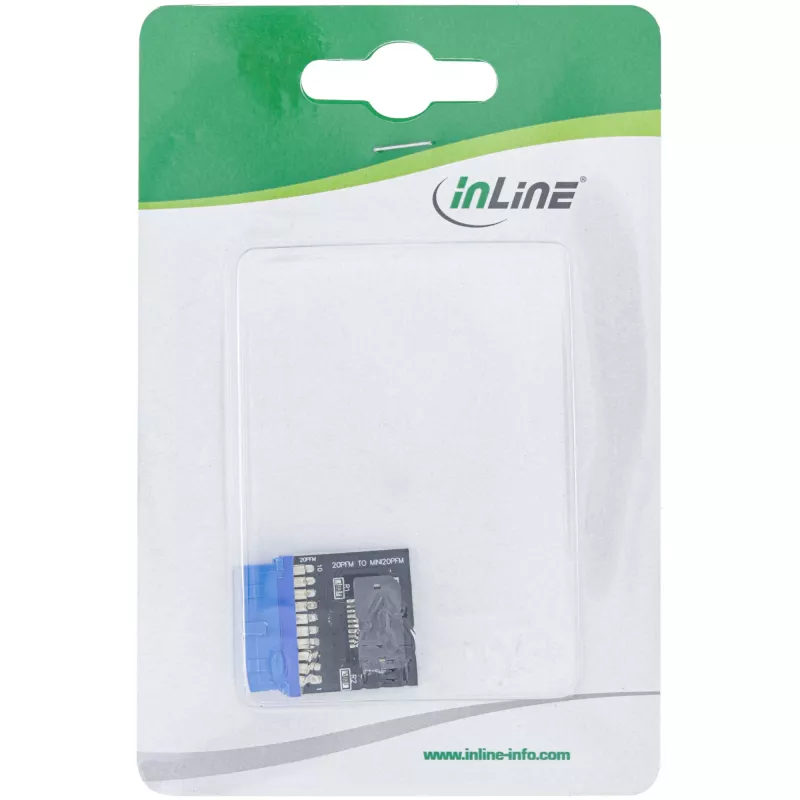 InLine Adattatore interno USB 3.0 a USB 3.1 frontale Key-A