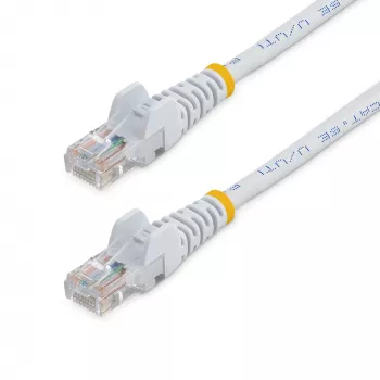 StarTech.com Cavo patch Ethernet Cat5e con connettori RJ45 snagless – 10 m, bianco