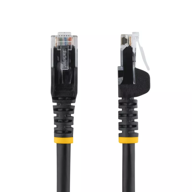 StarTech.com Cavo patch Ethernet Cat5e con connettori RJ45 senza linguetta – 10 m, nero