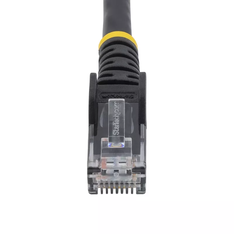 StarTech.com Cavo patch Ethernet Cat5e con connettori RJ45 senza linguetta – 10 m, nero