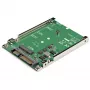 StarTech.com Adattatore da SSD M.2 SATA a SATA 2,5 pollici - Convertitore da M.2 NGFF a SATA - 7 mm - Supporto open-frame - Adattatore per disco M2