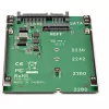 StarTech.com Adattatore da SSD M.2 SATA a SATA 2,5 pollici - Convertitore da M.2 NGFF a SATA - 7 mm - Supporto open-frame - Adattatore per disco M2