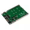 StarTech.com Adattatore da SSD M.2 SATA a SATA 2,5 pollici - Convertitore da M.2 NGFF a SATA - 7 mm - Supporto open-frame - Adattatore per disco M2