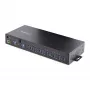 StarTech.com Hub USB 3.0 industriale 16 porte 5Gbps, metallo, montaggio DIN/a superficie/rack, protezione ESD, alimentazione con morsettiera, fino a 120 W di ricarica USB condivisa, hub/switch dual-host