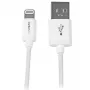 StarTech.com Cavo USB su Lightning 1 m – Cavo di ricarica per iPhone/iPad/iPod – Cavo Lightning su USB con ricarica rapida – Certificato Apple MFi – bianco
