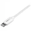 StarTech.com Cavo USB su Lightning 1 m – Cavo di ricarica per iPhone/iPad/iPod – Cavo Lightning su USB con ricarica rapida – Certificato Apple MFi – bianco