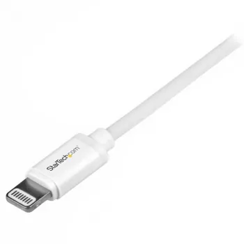 StarTech.com Cavo USB su Lightning 1 m – Cavo di ricarica per iPhone/iPad/iPod – Cavo Lightning su USB con ricarica rapida – Certificato Apple MFi – bianco