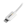 StarTech.com Cavo USB su Lightning 2 m (6 ft.) - Cavo di ricarica lungo per iPhone / iPad / iPod - Cavo Lightning su USB - Certificato Apple MFi - bianco