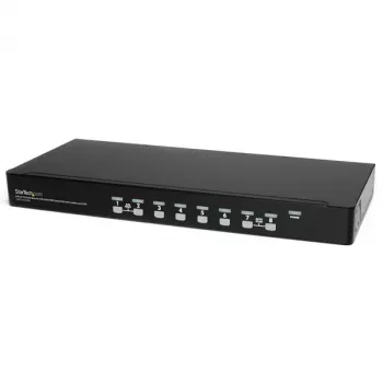 StarTech.com Kit switch KVM USB 8 porte 1HE rackmount con OSD e cavi