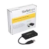 StarTech.com hub USB 3.0 4 porte - hub USB Type-A con 1x USB-C e 3x USB-A (SuperSpeed 5 Gbit/s) - alimentazione bus USB - hub adattatore USB 3.1 Gen 1 - hub USB portatile/per laptop