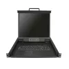 StarTech.com Console KVM rackmount – KVM VGA single-port con monitor LCD 19 inch per armadio server – Cassetto KVM LCD universale 1HE completo di cavi e hardware – Supporto USB – 50.000 MTBF