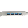 StarTech.com scheda USB PCIe 4 porte - 10 Gbit/s USB 3.1/3.2 Gen 2 Type-A scheda di espansione PCI Express con 2 controller - 4x USB-A - scheda adattatore aggiuntiva USB PCIe - Windows/Mac/Linux