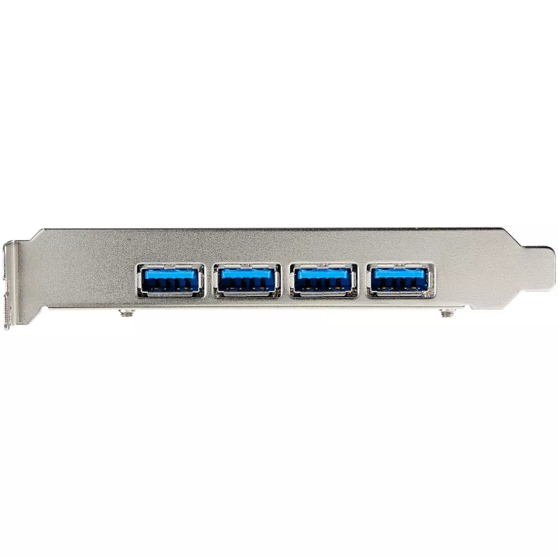 StarTech.com scheda USB PCIe 4 porte - 10 Gbit/s USB 3.1/3.2 Gen 2 Type-A scheda di espansione PCI Express con 2 controller - 4x USB-A - scheda adattatore aggiuntiva USB PCIe - Windows/Mac/Linux