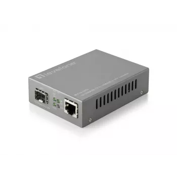 Convertitore di media LevelOne RJ45 su SFP Managed Fast Ethernet