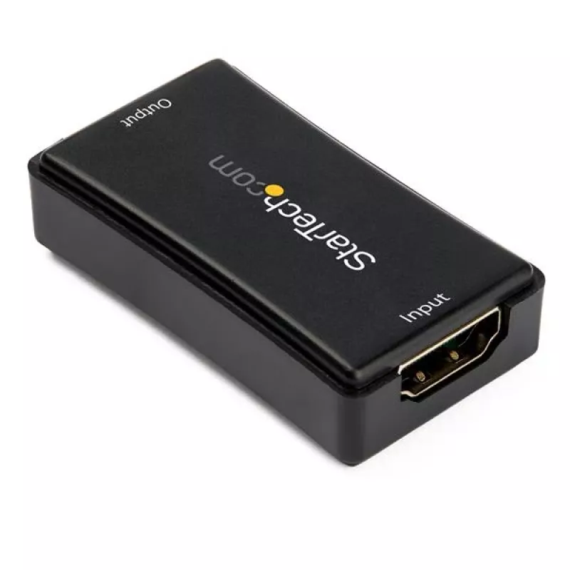 StarTech.com HDBOOST4K2 amplificatore di segnale HDMI / ripetitore in linea, 4K 60 Hz, fino a 14 m, alimentato via USB, audio 7.1, YUV 4:4:4