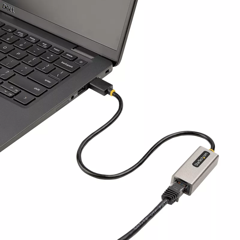 StarTech.com USB31000S2 adattatore da USB 3.0 a Gigabit Ethernet, 10/100/1000 Mbps, da USB a RJ45, cavo integrato da 30 cm