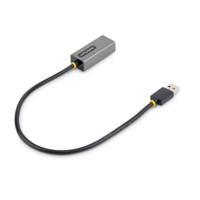 StarTech.com USB31000S2 adattatore da USB 3.0 a Gigabit Ethernet, 10/100/1000 Mbps, da USB a RJ45, cavo integrato da 30 cm