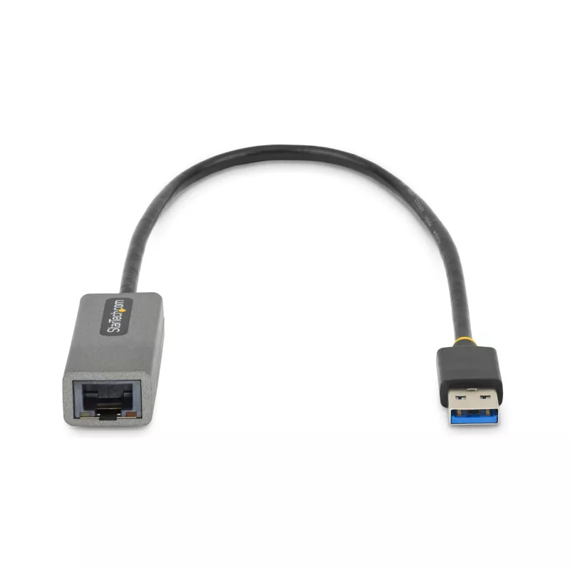 StarTech.com USB31000S2 adattatore da USB 3.0 a Gigabit Ethernet, 10/100/1000 Mbps, da USB a RJ45, cavo integrato da 30 cm