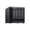 QNAP contenitore di storage JBOD desktop SATA 6Gbps ad alte prestazioni | TL-D400S | nero