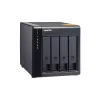 QNAP contenitore di storage JBOD desktop SATA 6Gbps ad alte prestazioni | TL-D400S | nero