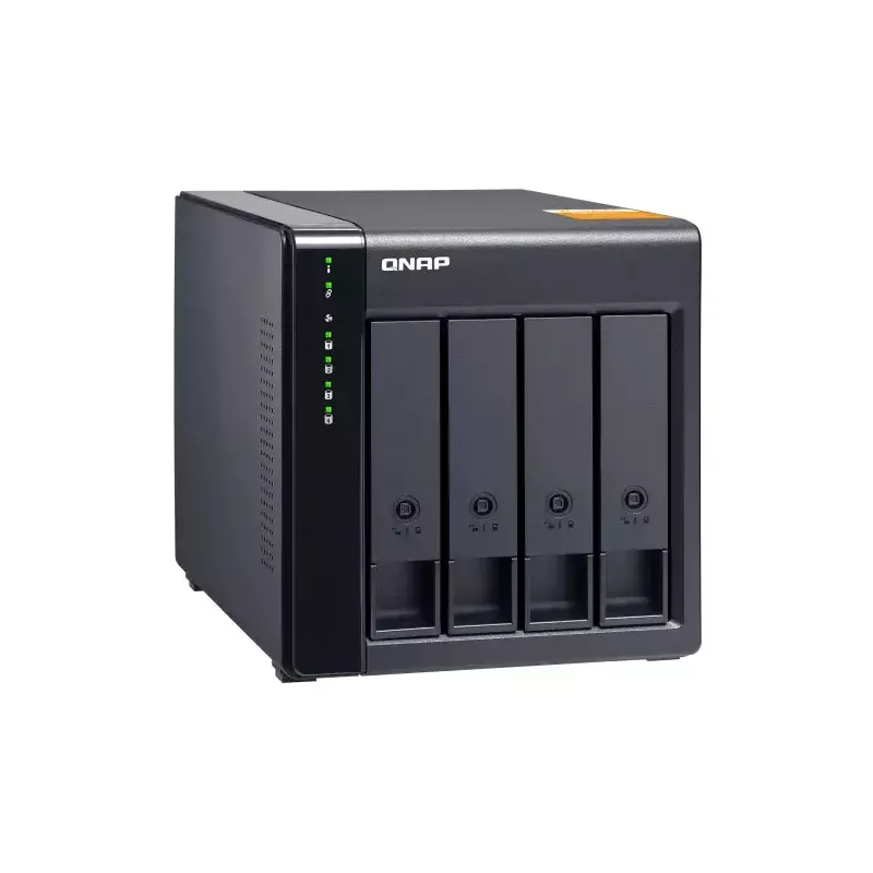 QNAP contenitore di storage JBOD desktop SATA 6Gbps ad alte prestazioni | TL-D400S | nero